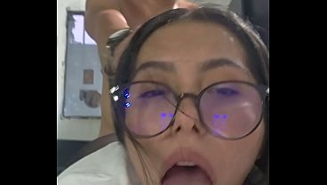 I checked my wife's photo gallery and found this video of her with her boss.